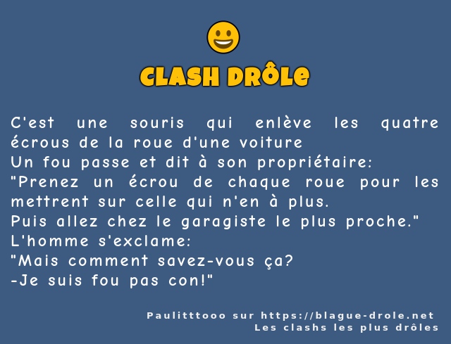 C'est une souris qui enlève les quatre...