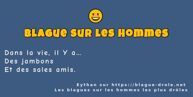 Dans la vie, il Y a…