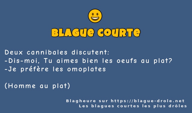 Deux cannibales discutent: