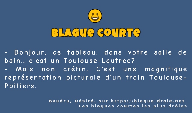 Bonjour, ce tableau, dans votre salle de...