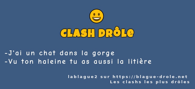 J'ai un chat dans la gorge 