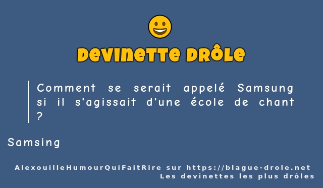 Comment se serait appelé Samsung si il...