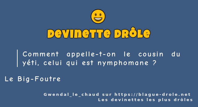 Comment appelle-t-on le cousin du yéti,...