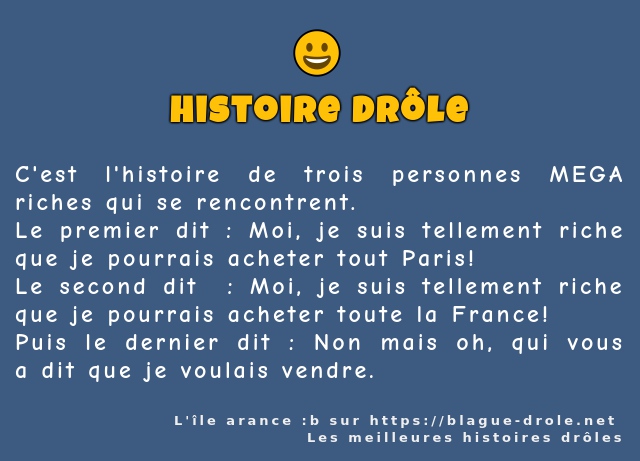 C'est l'histoire de trois personnes MEGA...