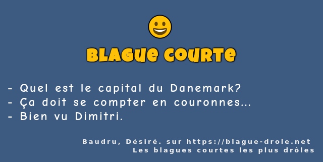 Quel est le capital du Danemark?