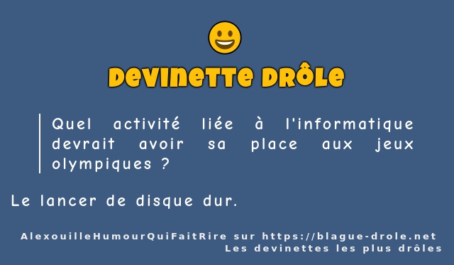 Quel activité liée à l'informatique devrait...