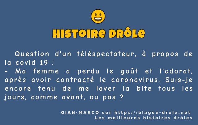   Question d'un téléspectateur, à propos de...