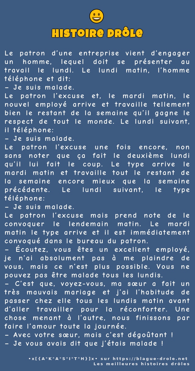 Le patron d’une entreprise vient d’engager...