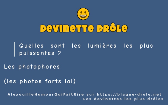 Quelles sont les lumières les plus...
