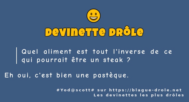 Quel aliment est tout l'inverse de ce qui...
