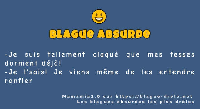 Je suis tellement claqué que mes fesses...