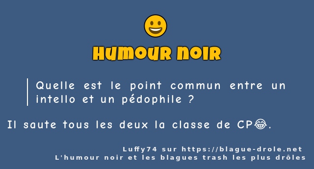Quel est le point commun entre un intello et...