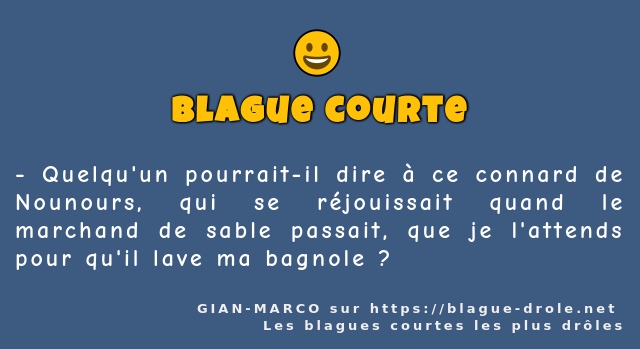 Quelqu'un pourrait-il dire à ce connard de...