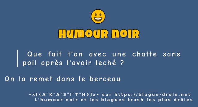  Que fait t'on avec une chatte sans poil...