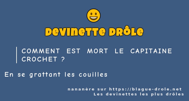 COMMENT EST MORT LE CAPITAINE CROCHET ?
