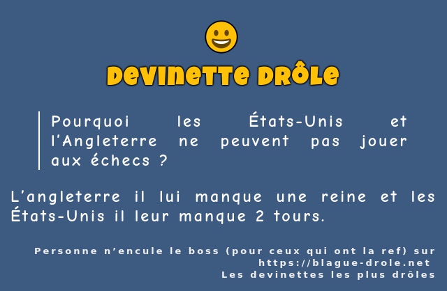 Pourquoi les États-Unis et l’Angleterre ne...
