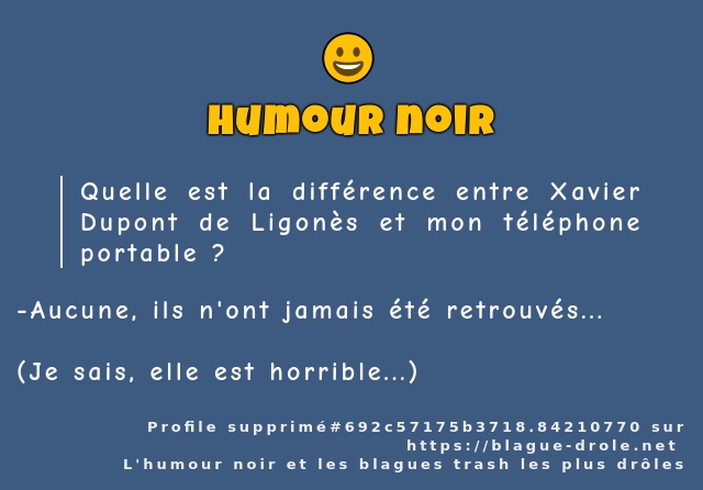 Quelle est la différence entre Xavier Dupont...