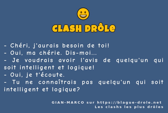 Chéri, j'aurais besoin de toi!
