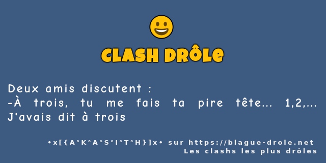 Deux amis discutent : 