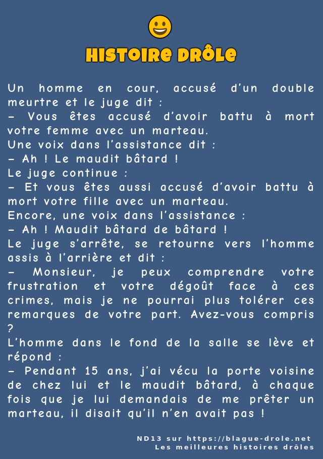 Un homme en cour, accusé d’un double meurtre...
