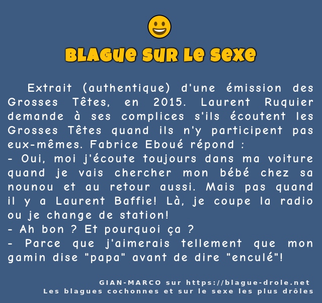   Extrait (authentique) d'une émission des...