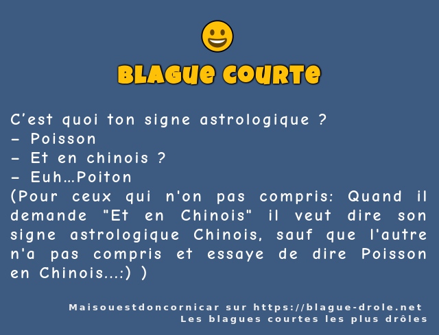 C’est quoi ton signe astrologique ?