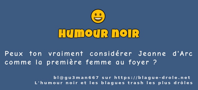Peux ton vraiment considérer Jeanne d'Arc...