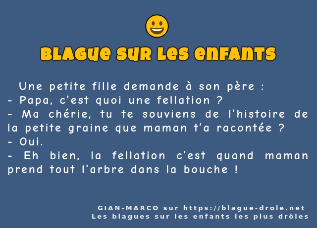   Une petite fille demande à son père :