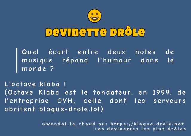 Quel écart entre deux notes de musique...