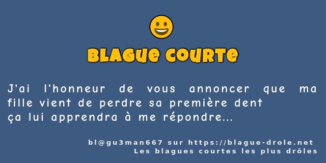 J'ai l'honneur de vous annoncer que ma fille...
