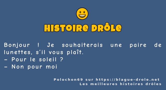 Bonjour ! Je souhaiterais une paire de...