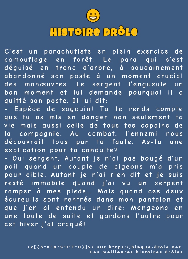 C’est un parachutiste en plein exercice de...