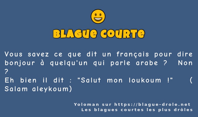 Vous savez ce que dit un français pour dire...