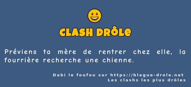 Préviens ta mère de rentrer chez elle, la...