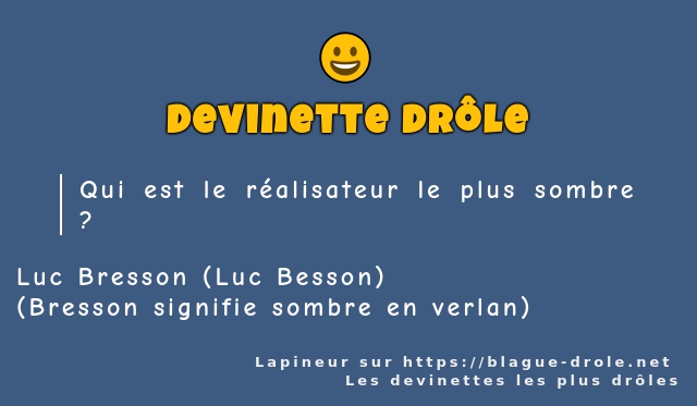 Qui est le réalisateur le plus sombre ?