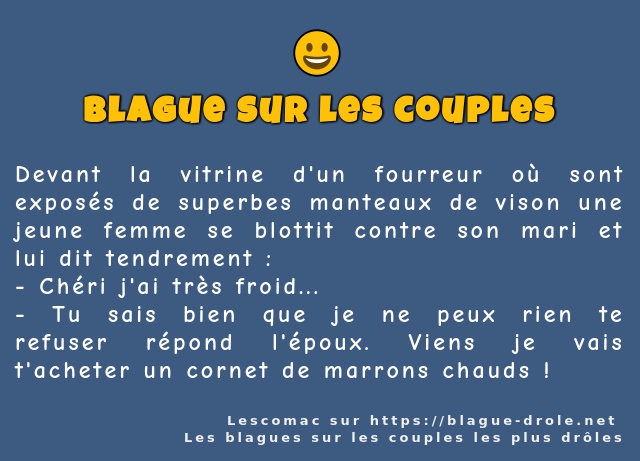 Devant la vitrine d'un fourreur où sont...