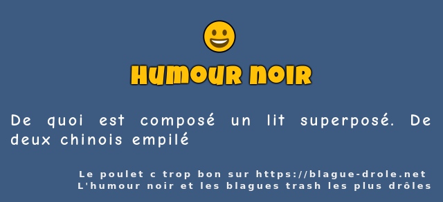 De quoi est composé un lit superposé. De...