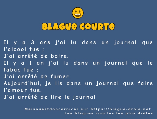 Il y a 3 ans j'ai lu dans un journal que...