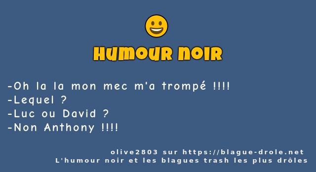 Oh la la mon mec m'a trompé !!!!