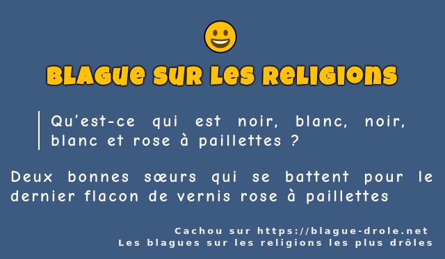 Qu’est-ce qui est noir, blanc, noir, blanc...