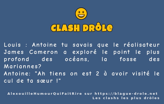 Louis : Antoine tu savais que le réalisateur...