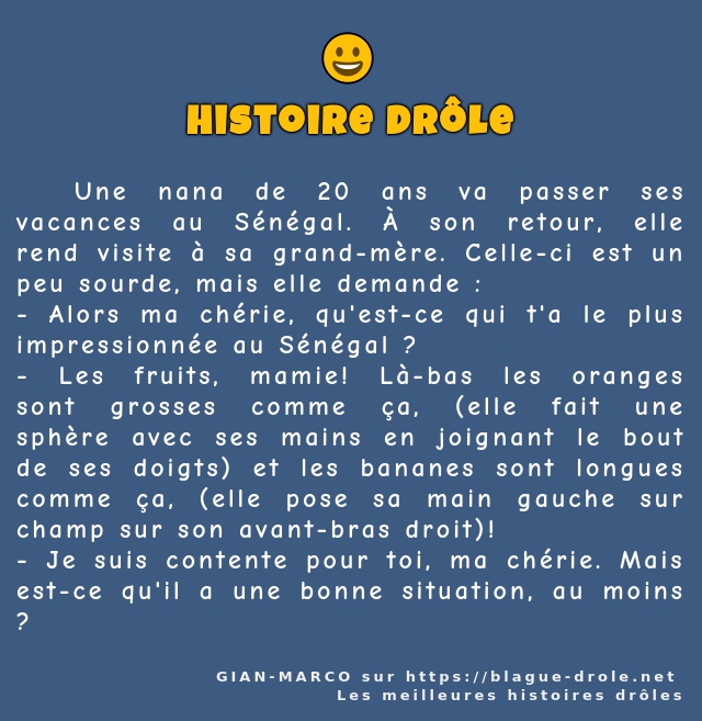   Une nana de 20 ans va passer ses vacances...