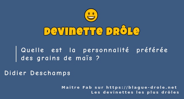 Quelle est la personnalité préférée des...