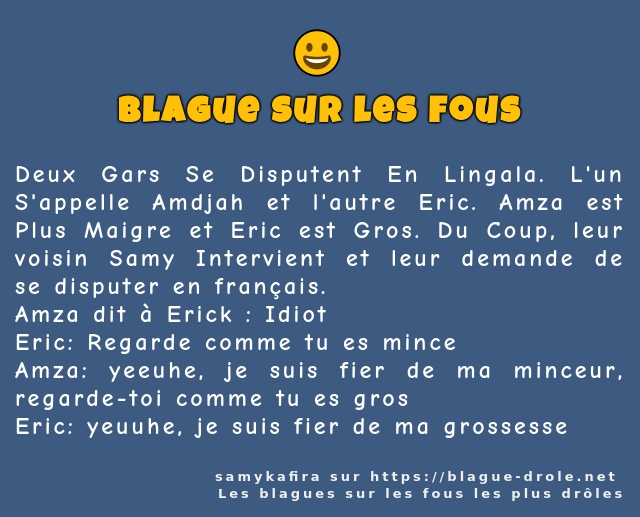 Deux Gars Se Disputent En Lingala. L'un...