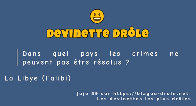 Dans quel pays les crimes ne peuvent pas...