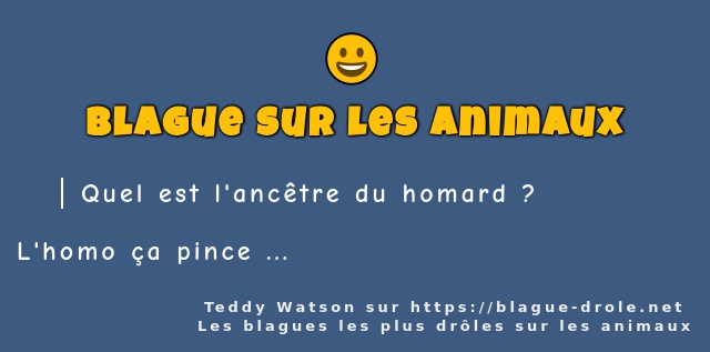 Quel est l'ancêtre du homard ?
