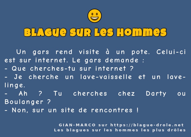   Un gars rend visite à un pote. Celui-ci...