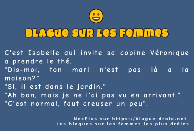 C'est Isabelle qui invite sa copine...