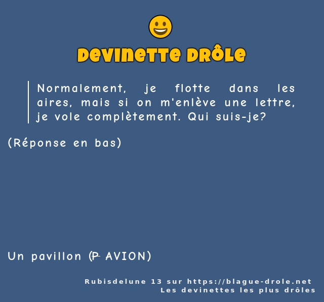 Normalement, je flotte dans les aires, mais...
