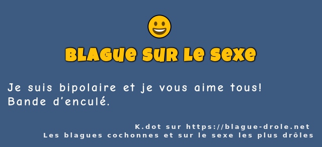 Je suis bipolaire et je vous aime tous!